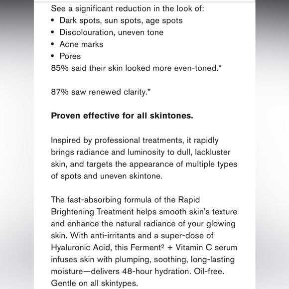 4x7ml ESTÉE LAUDER PERFECTIONIST PRO BRIGHTENING TREATMENT FERMENT+VITAM… - Picture 6 of 14